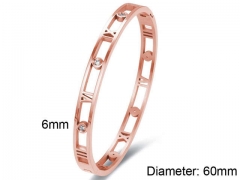 HY Wholesale Bangles Stainless Steel 316L Fashion Bangles-HY0090B0276