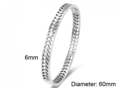 HY Wholesale Bangles Stainless Steel 316L Fashion Bangles-HY0090B0286