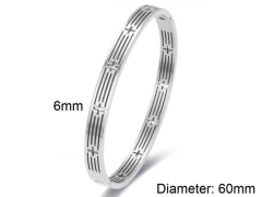 HY Wholesale Bangles Stainless Steel 316L Fashion Bangles-HY0090B0295
