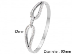 HY Wholesale Bangles Stainless Steel 316L Fashion Bangles-HY0090B0381