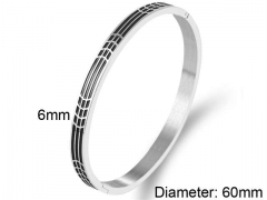 HY Wholesale Bangles Stainless Steel 316L Fashion Bangles-HY0090B0163