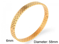 HY Wholesale Bangles Stainless Steel 316L Fashion Bangles-HY0090B0067