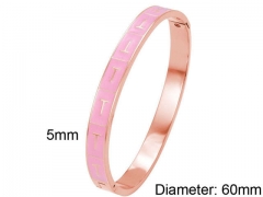 HY Wholesale Bangles Stainless Steel 316L Fashion Bangles-HY0090B0192