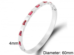 HY Wholesale Bangles Stainless Steel 316L Fashion Bangles-HY0090B0151