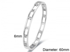 HY Wholesale Bangles Stainless Steel 316L Fashion Bangles-HY0090B0274