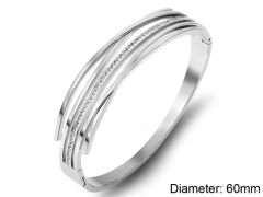 HY Wholesale Bangles Stainless Steel 316L Fashion Bangles-HY0090B0792