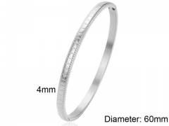 HY Wholesale Bangles Stainless Steel 316L Fashion Bangles-HY0090B0357