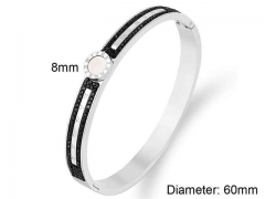 HY Wholesale Bangles Stainless Steel 316L Fashion Bangles-HY0090B0992