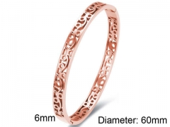 HY Wholesale Bangles Stainless Steel 316L Fashion Bangles-HY0090B0064