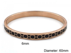 HY Wholesale Bangles Stainless Steel 316L Fashion Bangles-HY0090B1093