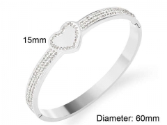 HY Wholesale Bangles Stainless Steel 316L Fashion Bangles-HY0090B0622