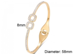 HY Wholesale Bangles Stainless Steel 316L Fashion Bangles-HY0090B0439