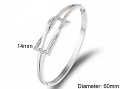 HY Wholesale Bangles Stainless Steel 316L Fashion Bangles-HY0090B0747