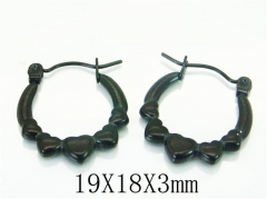 HY Wholesale Earrings 316L Stainless Steel Fashion Jewelry Earrings-HY70E0565LU