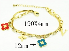 HY Wholesale Bracelets 316L Stainless Steel Jewelry Bracelets-HY32B0395HHL