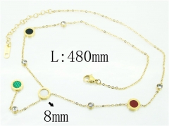 HY Wholesale Necklaces Stainless Steel 316L Jewelry Necklaces-HY32N0540HIL
