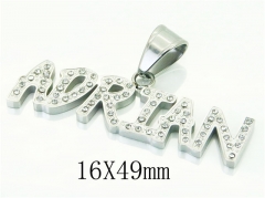 HY Wholesale Pendant 316L Stainless Steel Jewelry Pendant-HY13P1693HZZ