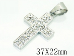 HY Wholesale Pendant 316L Stainless Steel Jewelry Pendant-HY13P1666PE
