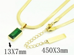 HY Wholesale Necklaces Stainless Steel 316L Jewelry Necklaces-HY32N0543HFF