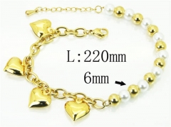 HY Wholesale Bracelets 316L Stainless Steel Jewelry Bracelets-HY59B0890HBB