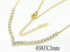 HY Wholesale Necklaces Stainless Steel 316L Jewelry Necklaces-HY19N0369PA