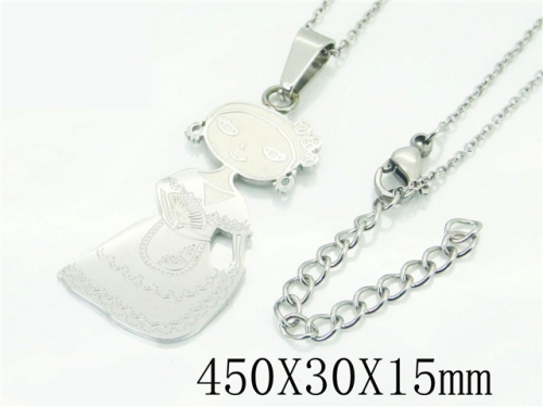 HY Wholesale Necklaces Stainless Steel 316L Jewelry Necklaces-HY56N0027OE