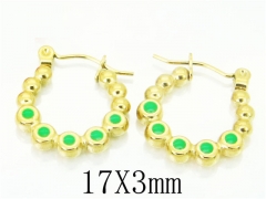 HY Wholesale Earrings 316L Stainless Steel Fashion Jewelry Earrings-HY70E0538MW