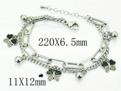 HY Wholesale Bracelets 316L Stainless Steel Jewelry Bracelets-HY59B0943HHX