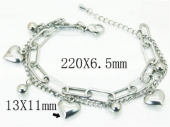 HY Wholesale Bracelets 316L Stainless Steel Jewelry Bracelets-HY59B0938HHQ