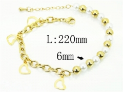 HY Wholesale Bracelets 316L Stainless Steel Jewelry Bracelets-HY59B0891HVV