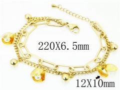 HY Wholesale Bracelets 316L Stainless Steel Jewelry Bracelets-HY59B0933HJX