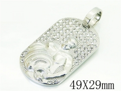 HY Wholesale Pendant 316L Stainless Steel Jewelry Pendant-HY13P1769HHS