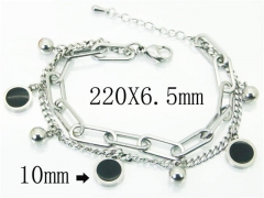 HY Wholesale Bracelets 316L Stainless Steel Jewelry Bracelets-HY59B0944HHZ