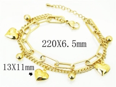HY Wholesale Bracelets 316L Stainless Steel Jewelry Bracelets-HY59B0904HJQ