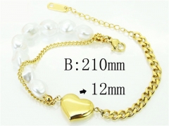 HY Wholesale Bracelets 316L Stainless Steel Jewelry Bracelets-HY80B1304NL