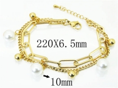 HY Wholesale Bracelets 316L Stainless Steel Jewelry Bracelets-HY59B0922HJU