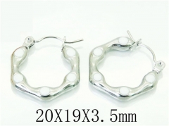 HY Wholesale Earrings 316L Stainless Steel Fashion Jewelry Earrings-HY70E0551LQ
