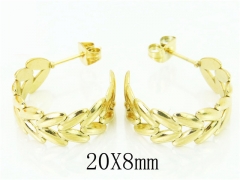 HY Wholesale Earrings 316L Stainless Steel Fashion Jewelry Earrings-HY70E0617LU