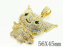HY Wholesale Pendant 316L Stainless Steel Jewelry Pendant-HY13P1751IIY