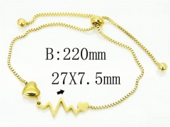 HY Wholesale Bracelets 316L Stainless Steel Jewelry Bracelets-HY19B0956HFF