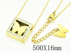HY Wholesale Necklaces Stainless Steel 316L Jewelry Necklaces-HY80N0512OLE