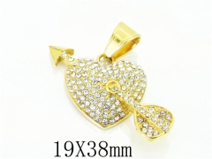 HY Wholesale Pendant 316L Stainless Steel Jewelry Pendant-HY13P1633HJQ