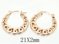 HY Wholesale Earrings 316L Stainless Steel Fashion Jewelry Earrings-HY70E0613LB