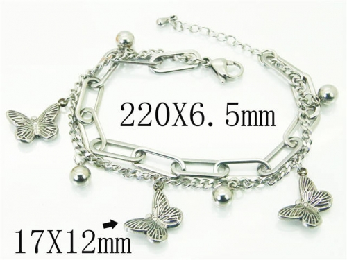 HY Wholesale Bracelets 316L Stainless Steel Jewelry Bracelets-HY59B0958HHV