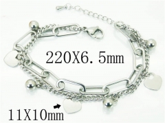 HY Wholesale Bracelets 316L Stainless Steel Jewelry Bracelets-HY59B0967HHT
