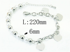 HY Wholesale Bracelets 316L Stainless Steel Jewelry Bracelets-HY59B0882OY