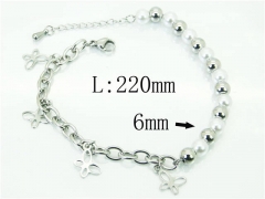 HY Wholesale Bracelets 316L Stainless Steel Jewelry Bracelets-HY59B0868OQ