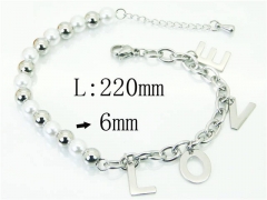 HY Wholesale Bracelets 316L Stainless Steel Jewelry Bracelets-HY59B0877OF