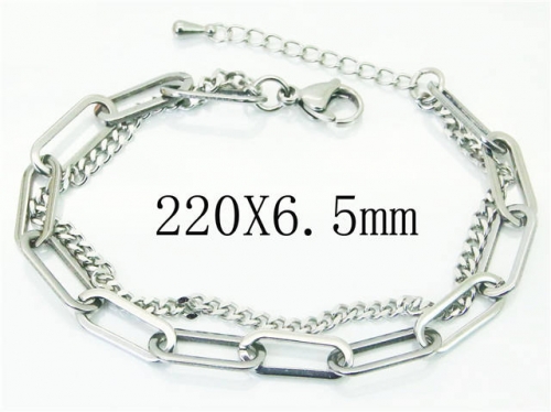 HY Wholesale Bracelets 316L Stainless Steel Jewelry Bracelets-HY59B0937MQ