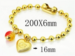HY Wholesale Bracelets 316L Stainless Steel Jewelry Bracelets-HY21B0424HKS